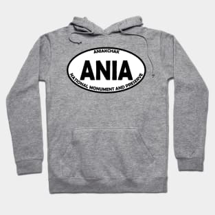 Aniakchak National Monument and Preserve oval Hoodie